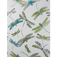 Matthew Williamson Dragonfly Dance Wallpaper - Jade/Kiwi, W6650-01