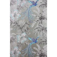 Matthew Williamson Bird Of Paradise Wallpaper - Turquoise, W6655-06