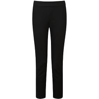 Pure Collection Cotton Stretch Cropped Trousers - Black