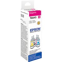 Epson Ecotank C13-T664 Colour Ink Bottles - Magenta