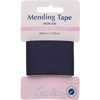Hemline Iron-On Mending Tape - Navy