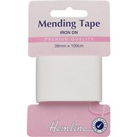 Hemline Iron-On Mending Tape - White