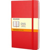 Moleskine Ruled Notebook, Large - Red