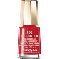 MAVALA Mini Colour Nail Polish, 5ml - 156 Rocco Red