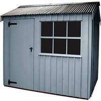 National Trust By Crane Felbrigg Garden Shed, 1.8 X 2.4m - Painters Grey