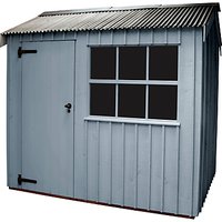 National Trust By Crane Felbrigg Garden Shed, 1.8 X 3m - Painters Grey