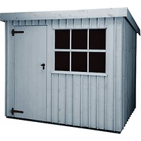 National Trust By Crane Oxburgh Garden Shed, 2.4 X 3m - Painters Grey