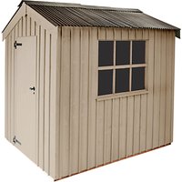 National Trust By Crane Peckover Garden Shed, 1.8 X 2.4m - Dome Ochre