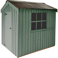 National Trust By Crane Peckover Garden Shed, 1.8 X 2.4m - Terrace Green