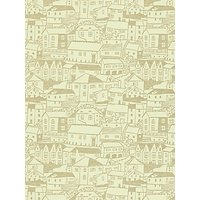 Sanderson St Ives Wallpaper - Linen / Cream, DCFL211672