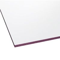 Clear Flat Polycarbonate Glazing Sheet 1220mm X 610mm Pack Of 2 - 5012032768839