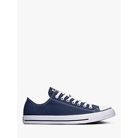 Converse Chuck Taylor All Star Canvas Ox Low-Top Trainers - Navy