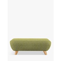G Plan Vintage The Sixty Seven Footstool - Marl Green