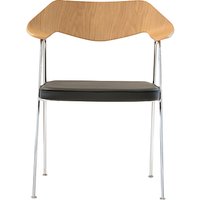 Case Robin Day 675 Chair - Oak And Chrome
