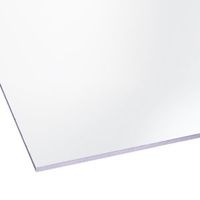 Clear Polystyrene Glazing Sheet 1800mm X 600mm Pack Of 6 - 5012032000205