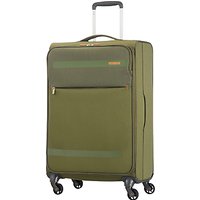 American Tourister Herolite Lifestyle 4-Spinner Wheel 67cm Suitcase - Khaki