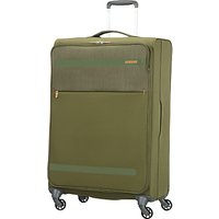 American Tourister Herolite Lifestyle 4-Spinner Wheel 74cm Suitcase - Khaki