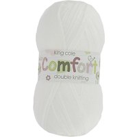 King Cole Comfort DK Yarn, 100g - White