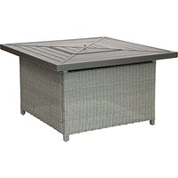 KETTLER Palma Table And Firepit - Whitewash