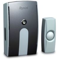 Byron Wirefree White Portable Door Chime - 5013529136544
