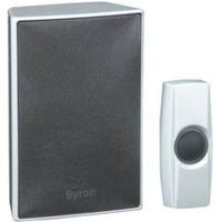 Byron Wirefree White Portable Door Chime - 5013529136575