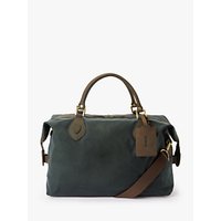 Barbour Wax Cotton Travel Explorer Holdall - Navy
