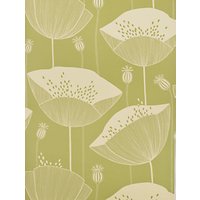 MissPrint Poppy Wallpaper - Cottage Green, MISP1064