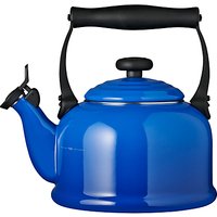 Le Creuset Traditional Stovetop Whistling Kettle - Marseille Blue