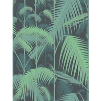 Cole & Son Palm Jungle Wallpaper - Green On Black, 95/1003