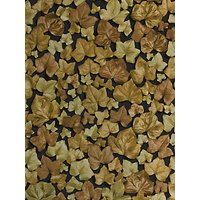 Zoffany Ivy Leaf Wallpaper - Ebony / Bronze, 310981