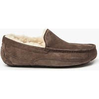 UGG Ascot Moccasin Suede Slippers - Espresso