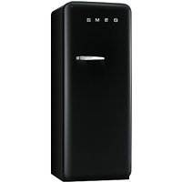 Smeg CVB20R Tall Freezer, A+ Energy Rating, 60cm Wide, Right-hand Hinge - Black