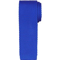 Kin By John Lewis Mercer Knitted Tie - Electric Blue