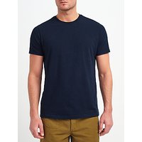 JOHN LEWIS & Co. Vintage Hemp Cotton T-Shirt - Navy