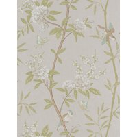GP & J Baker Langdale Peony And Blossom Wallpaper - Ivory / Willow BW45066.4