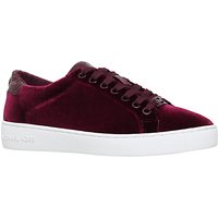 MICHAEL Michael Kors Irving Lace Up Trainers - Wine