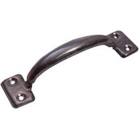 Blooma Zinc Effect Gate Pull Handle Pack Of 1 - 5397007136487