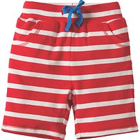 Frugi Organic Baby Little Stripe Shorts - Red/Multi