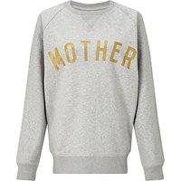 Selfish Mother Mother Crew Neck Sweatshirt - Grey/Gold