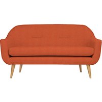 Content By Terence Conran Marlowe Small 2 Seater Sofa - Rowan Orange