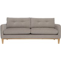 Content By Terence Conran Ashwell Large 3 Seater Sofa, Light Leg - Oak Silver