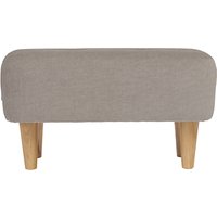 Content By Terence Conran Ashwell Footstool Sofa, Light Leg - Oak Silver