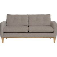 Content By Terence Conran Ashwell Small 2 Seater Sofa, Light Leg - Oak Silver
