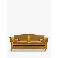 Duresta Vaughan Large 3 Seater Sofa, Umber Leg - Harrow Velvet Mustard