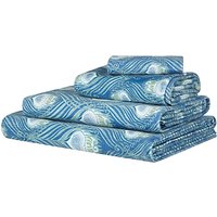 Liberty Fabrics & John Lewis Caesar Towels - Rich Blue