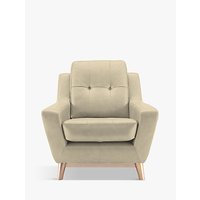 G Plan Vintage The Fifty Three Leather Armchair - Capri Putty