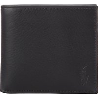 Polo Ralph Lauren Pebble Grain Leather Wallet - Black