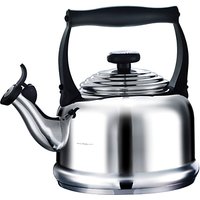 Le Creuset Traditional Stovetop Whistling Kettle - Silver