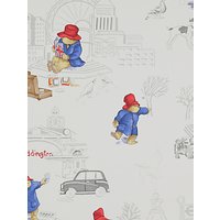 Jane Churchill London Paddington Wallpaper - Red / Blue, J125W-01