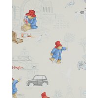 Jane Churchill London Paddington Wallpaper - Vintage Red / Blue, J125W-03